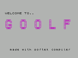 Goolf (1984)(Green Fish Software Enterprise)